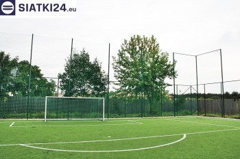 Siatki Piaseczno - Tu zabezpieczysz ogrodzenie boiska w siatki; siatki polipropylenowe na ogrodzenia boisk. dla terenów Piaseczna