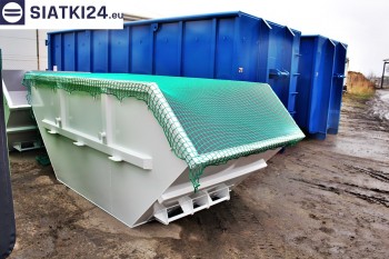 Siatki Piaseczno - Siatka przykrywająca na kontener - zabezpieczenie przewożonych ładunków dla terenów Piaseczna