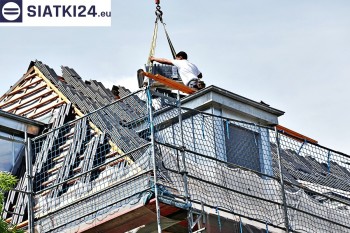 Siatki Piaseczno - Siatka zabezpieczająca na rusztowania; siatki do zabezpieczenia balustrad i całego rusztowania dla terenów Piaseczna